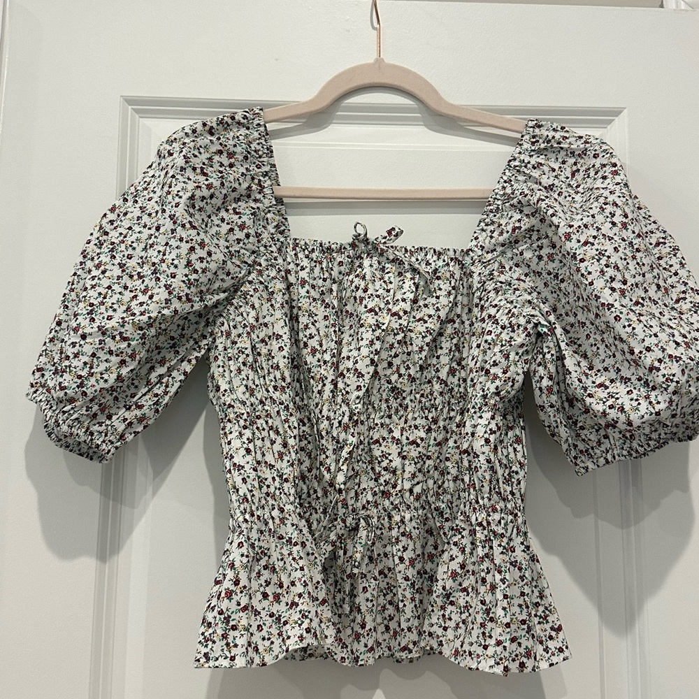 Tuckernuck - Hyacinth House Peplum Top